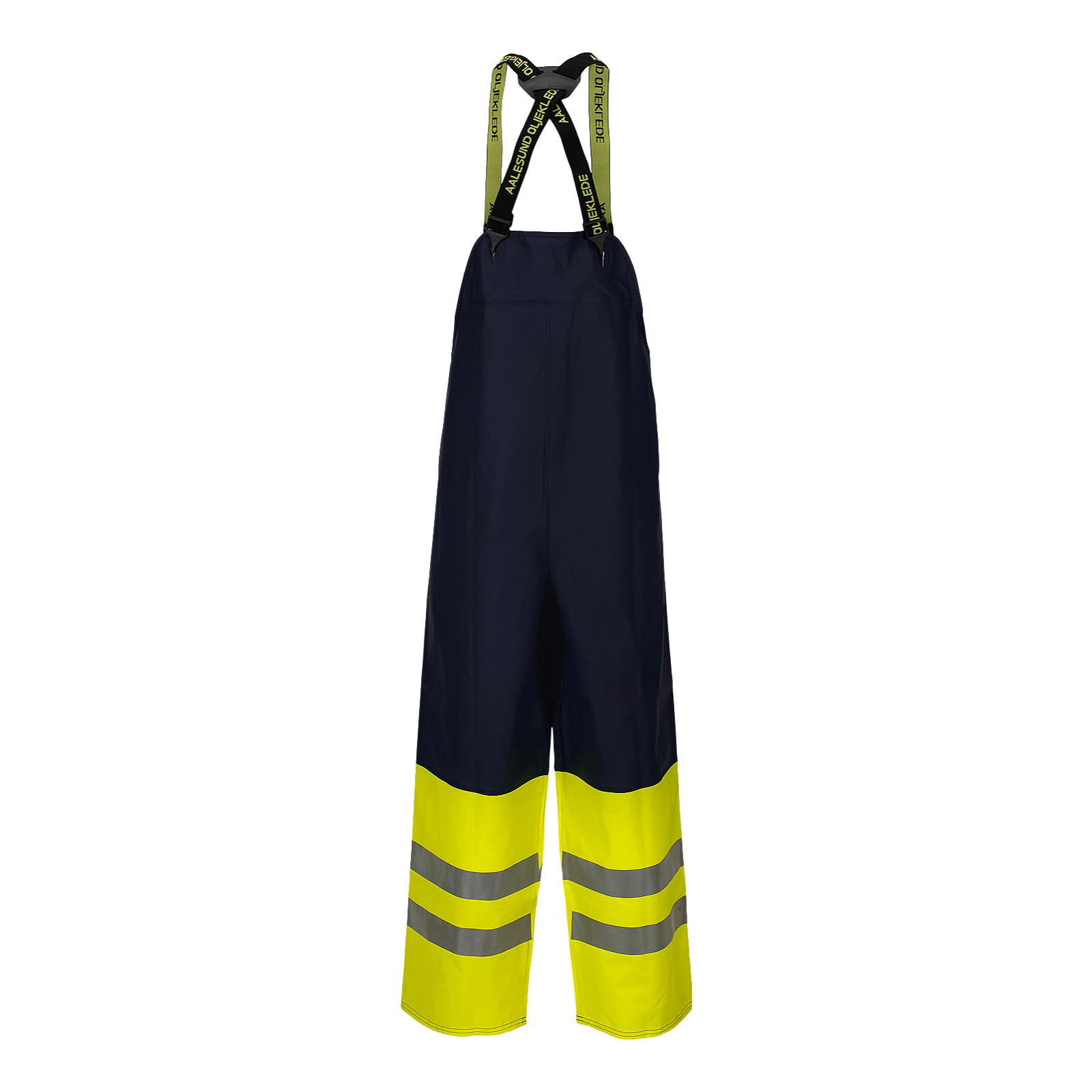 Aksla synlig regnbukse med seler