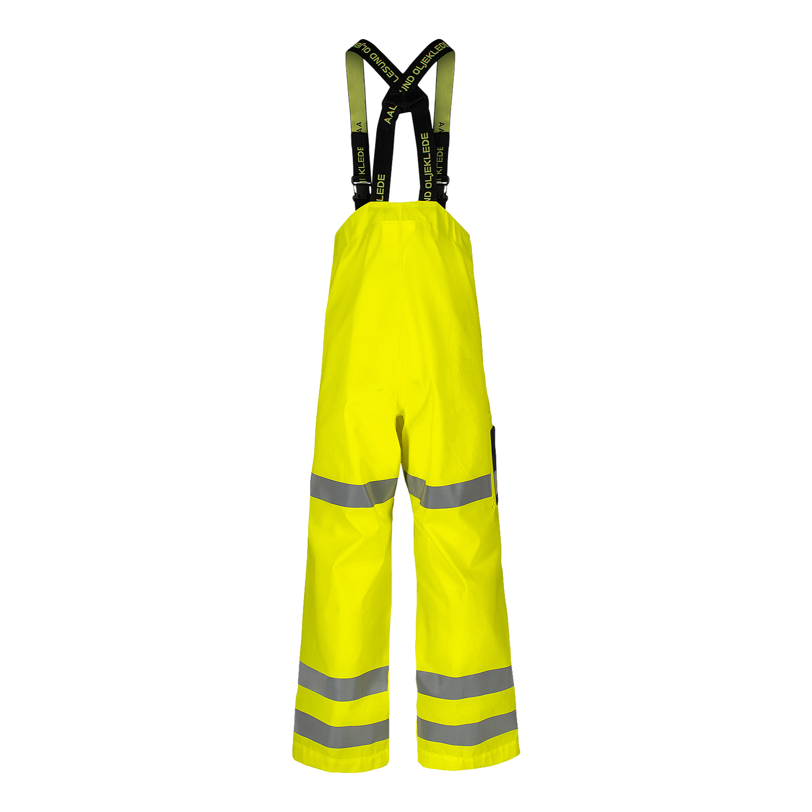 El-line synlig regnbukse med seler