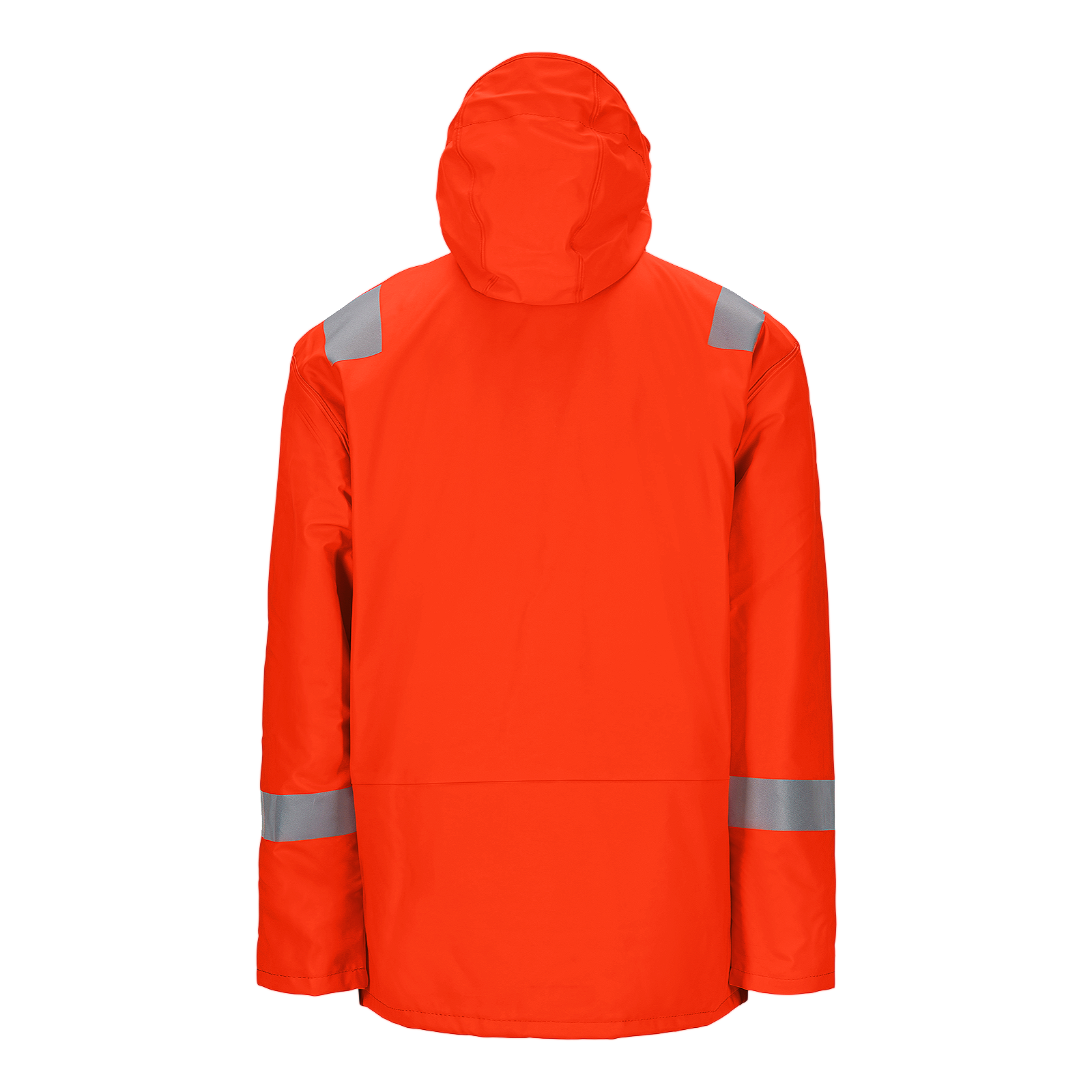 Snehvit vattert jakke