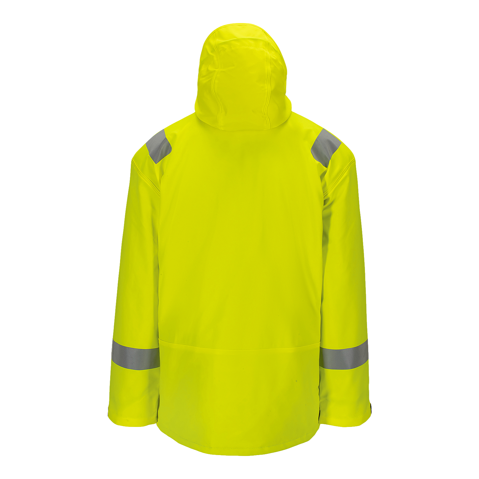 Snehvit vattert jakke