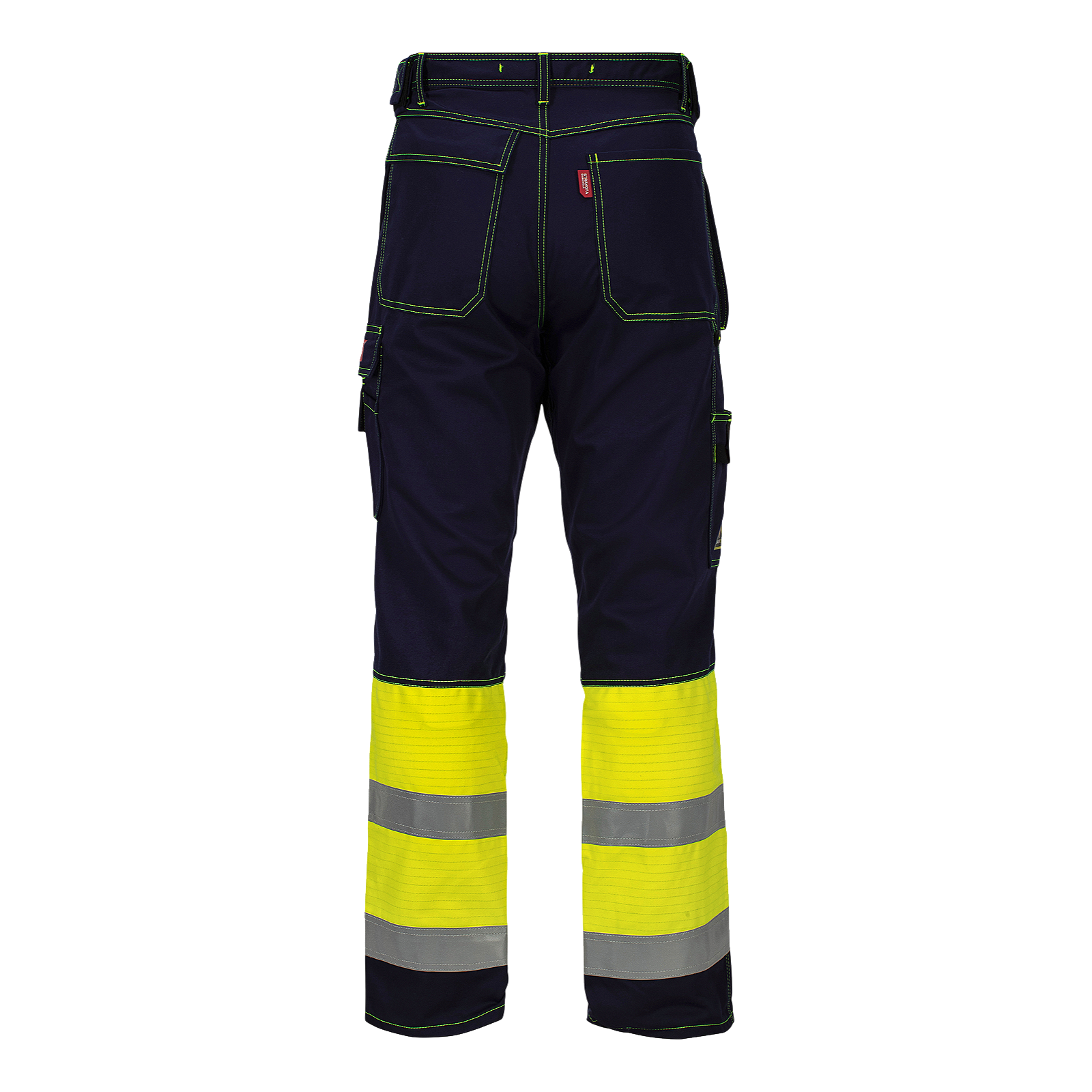 El-line multinorm bukse med verktøylommer og lange ben, klasse 1