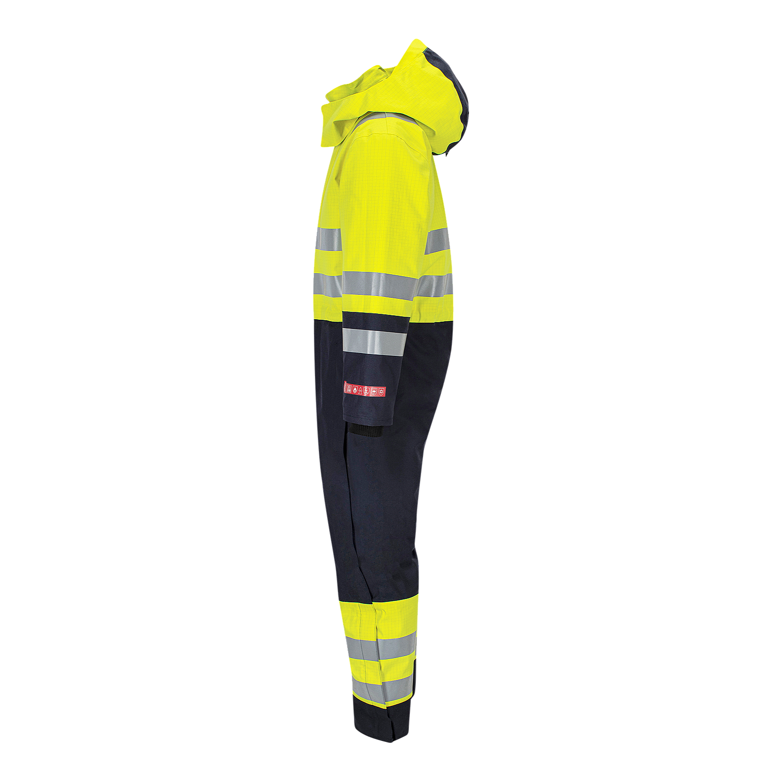 Aksla flammehemmende vinterdress, klasse 3