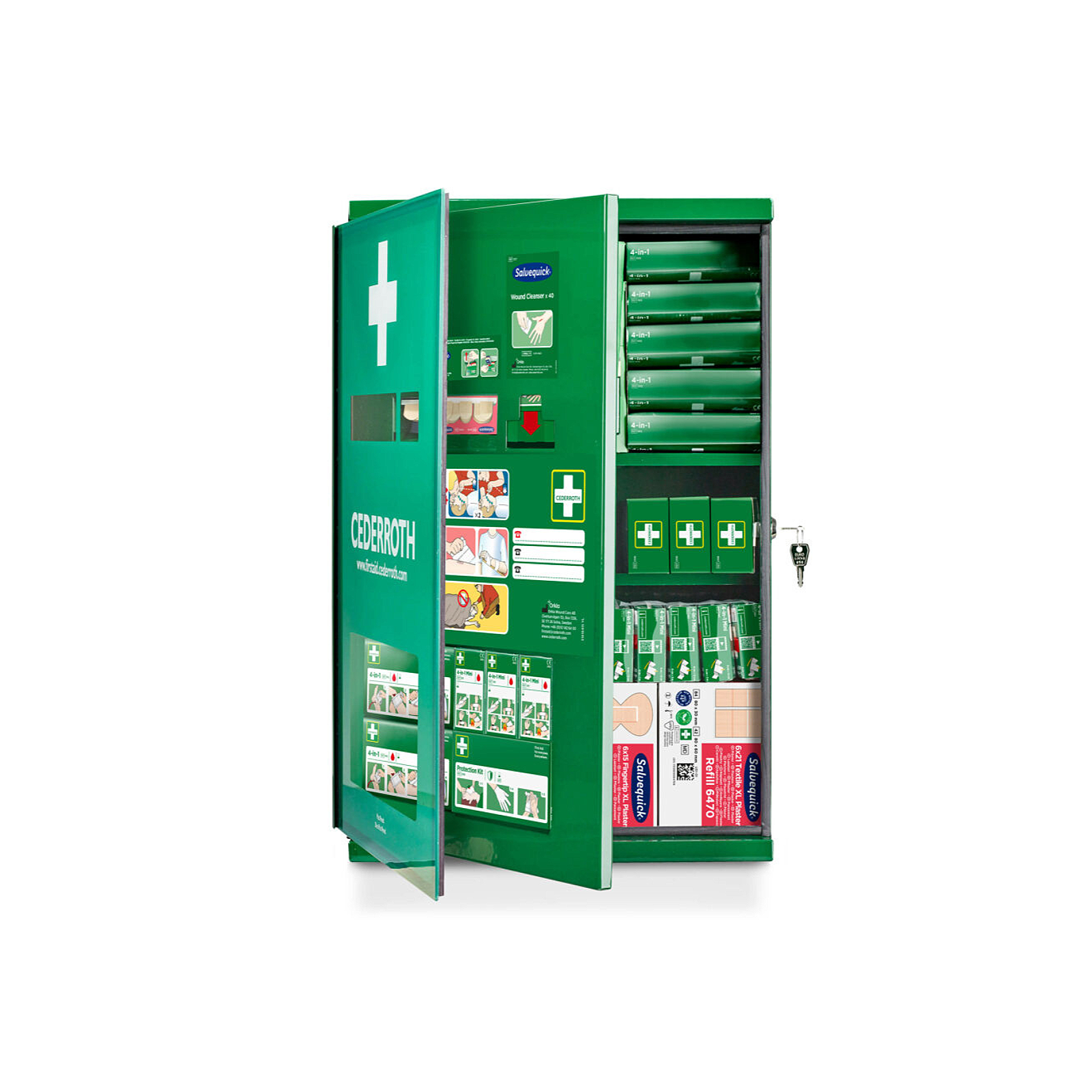 Cederroth Førstehjelpsskap Double Door