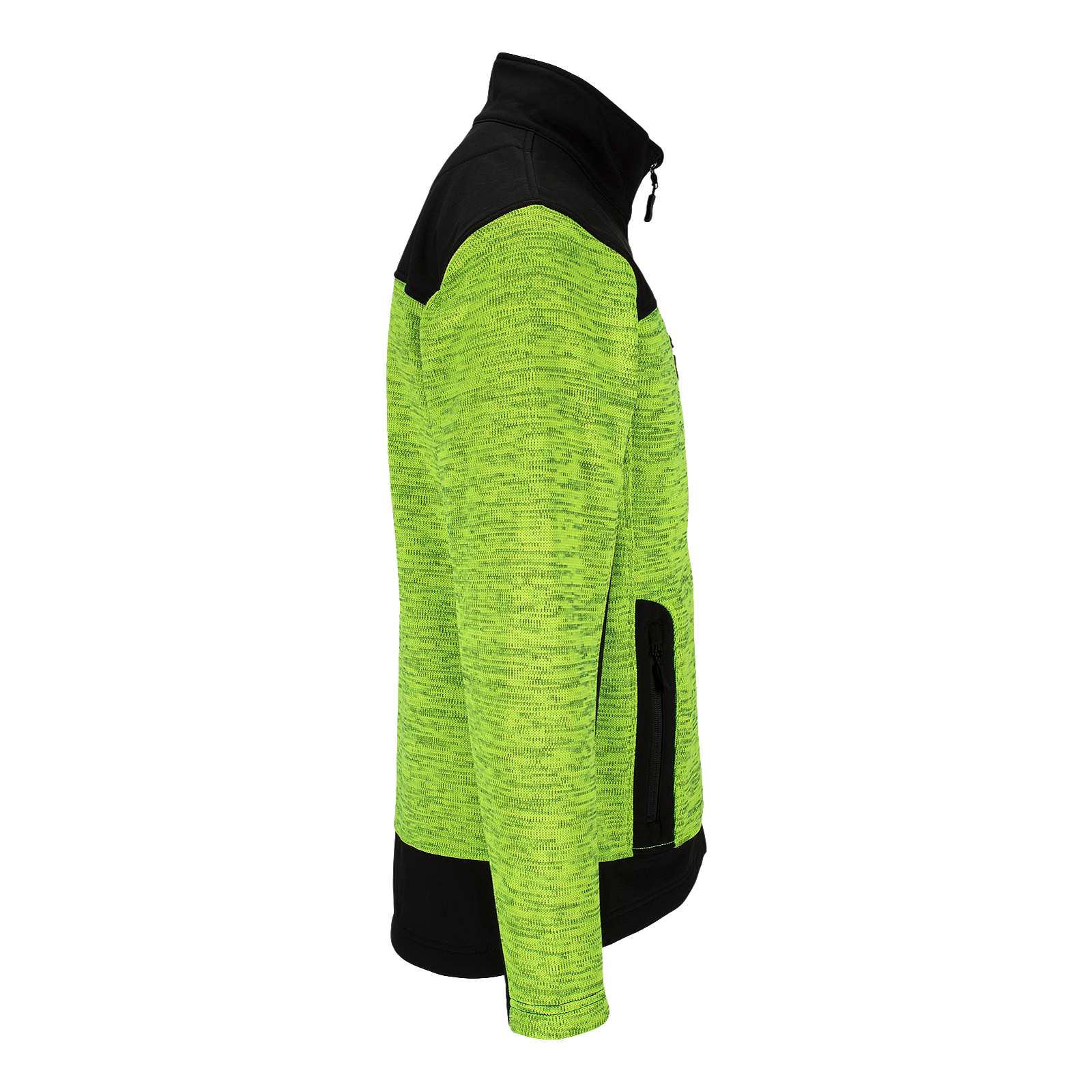 Workplus melert fleecejakke