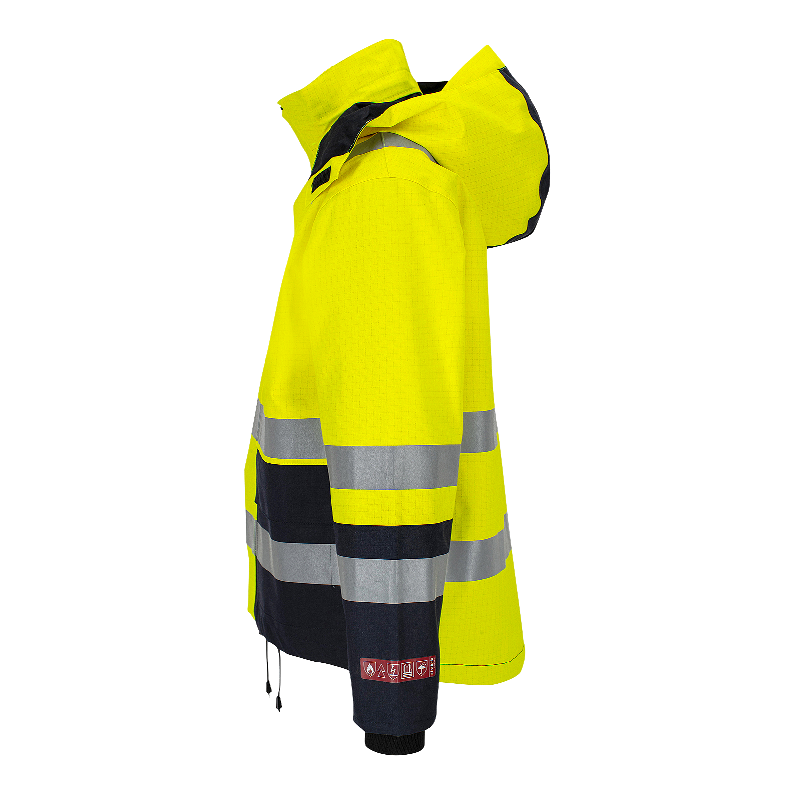 Aksla flammehemmende skalljakke, klasse 3