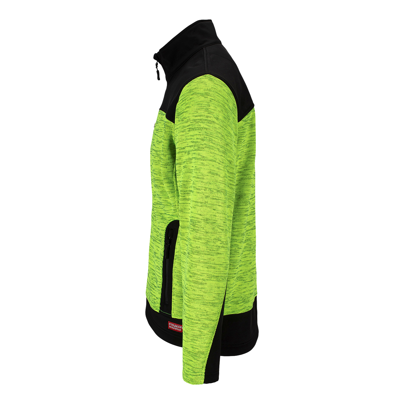 Workplus melert fleecejakke