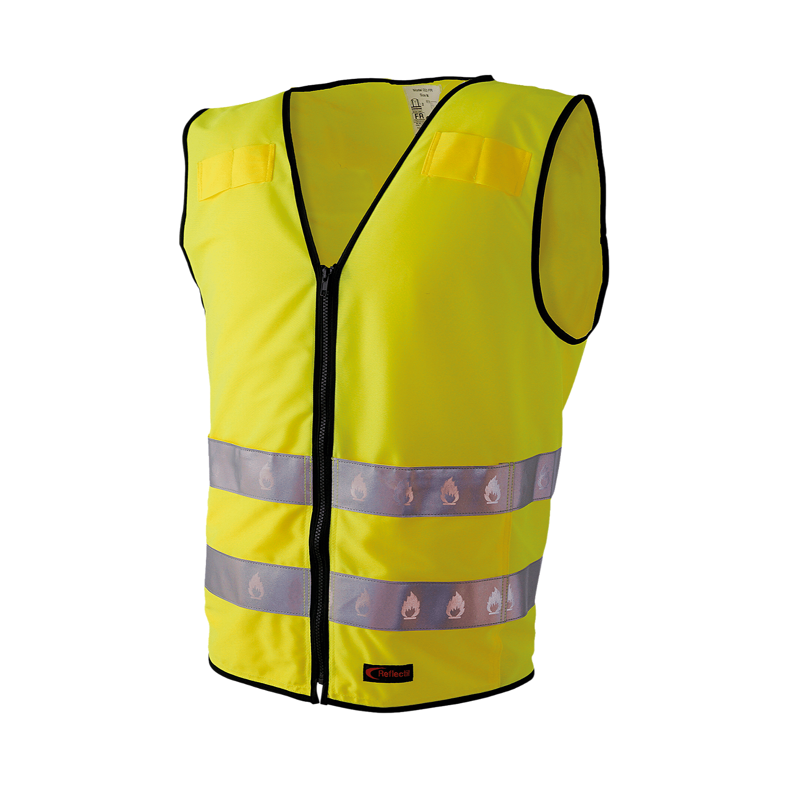 Reflectil 223 FR, kortermet med glidelås