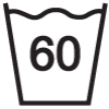 Normal maskinvask, maks 60°
