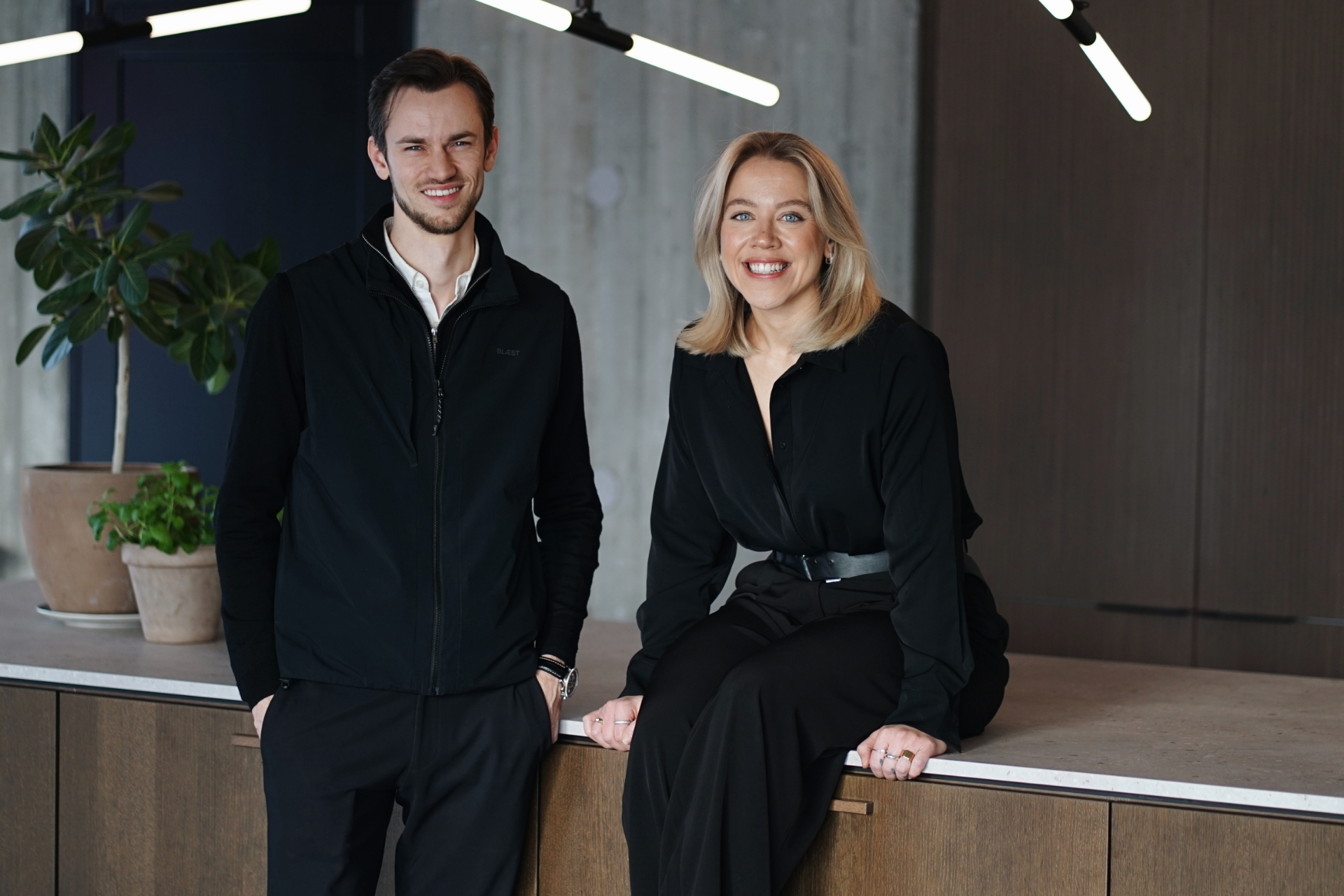 Sondre Aakre og Sandra Nordheim