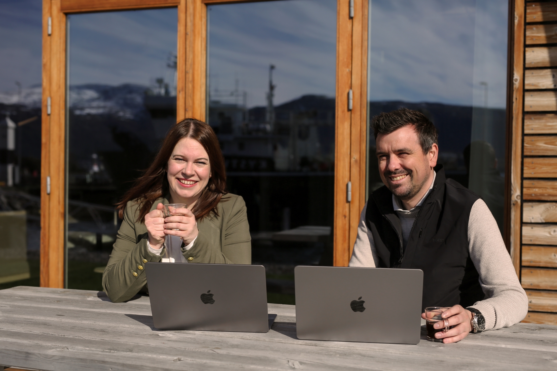 Ingvild Tørlen og Marius Øverås fra AAPW