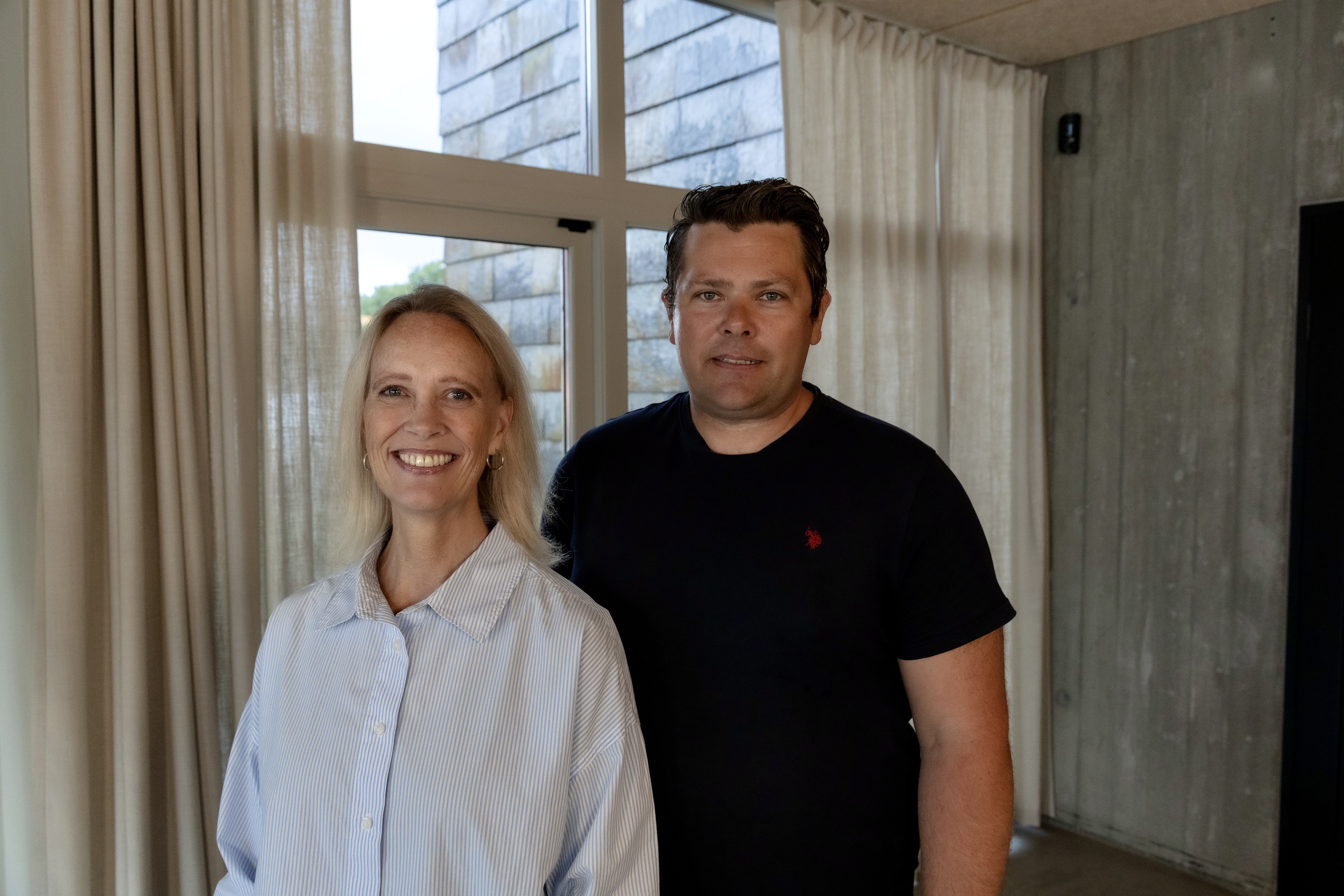 Lill Tømmerdal og Roar Valderhaug i Aalesund Protective Wear