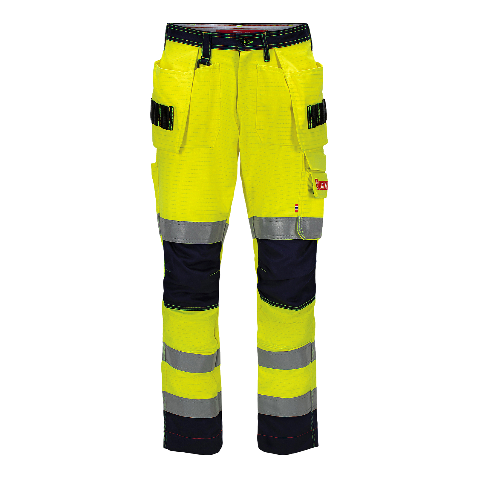 El-line multinorm bukse med verktøylommer, klasse 2