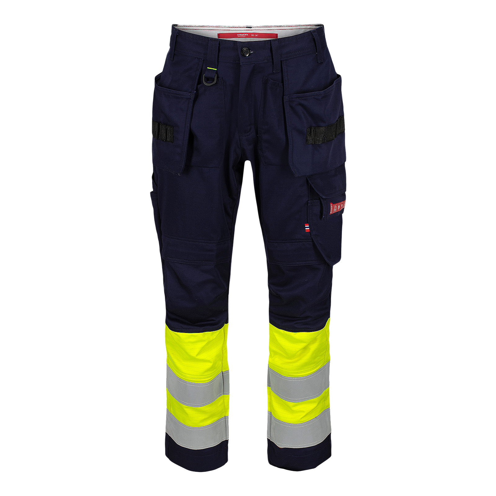 El-line multinorm bukse med verktøylommer, klasse 1