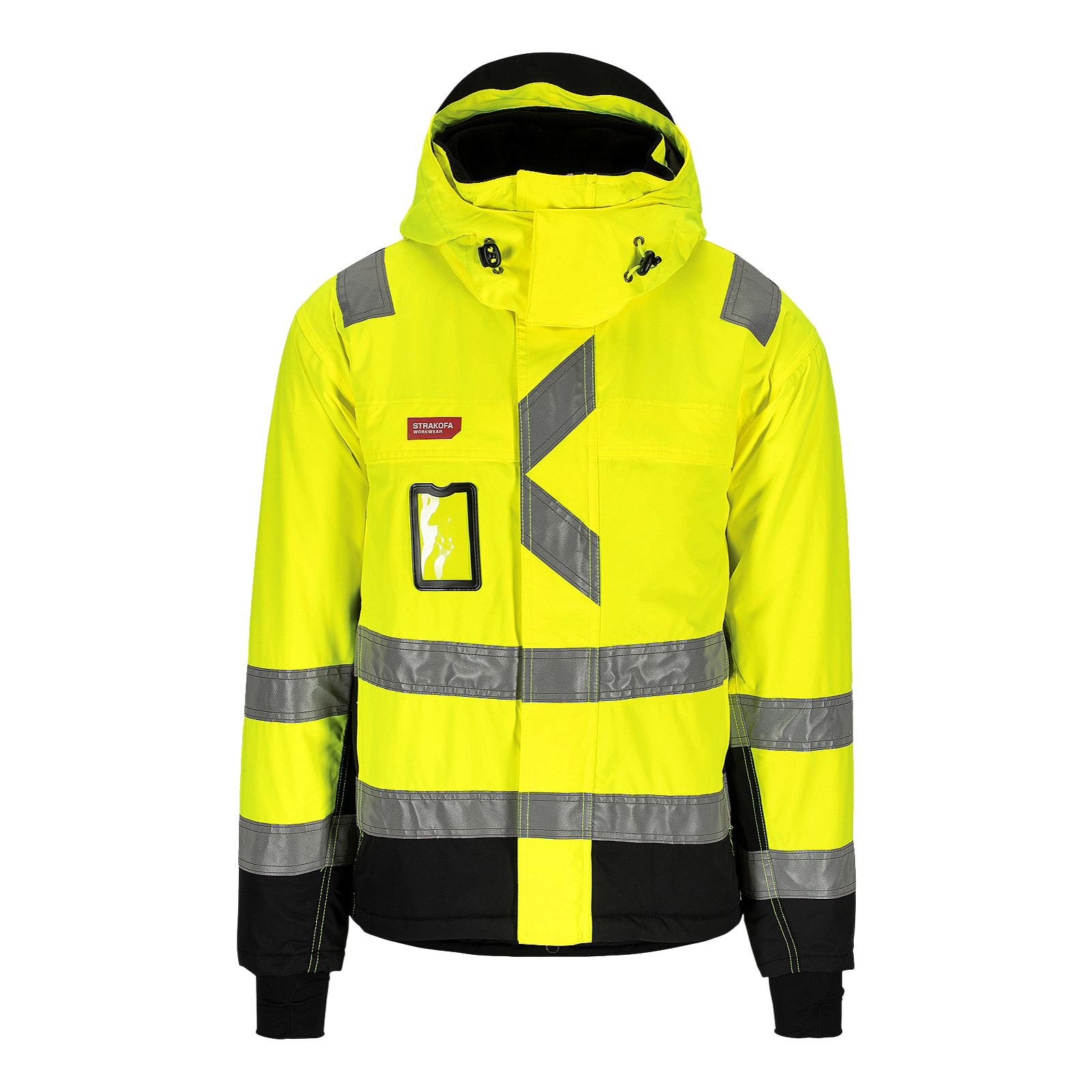 Synlig Plus lettfôret jakke, klasse 3