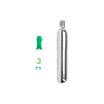 CO2-sylinder med låseklips HR/UM