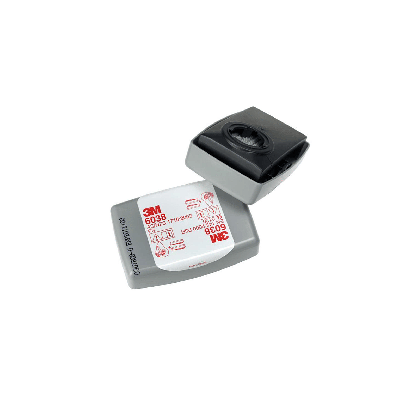 3M Partikkelfilter P3 R 6038 (10 par)