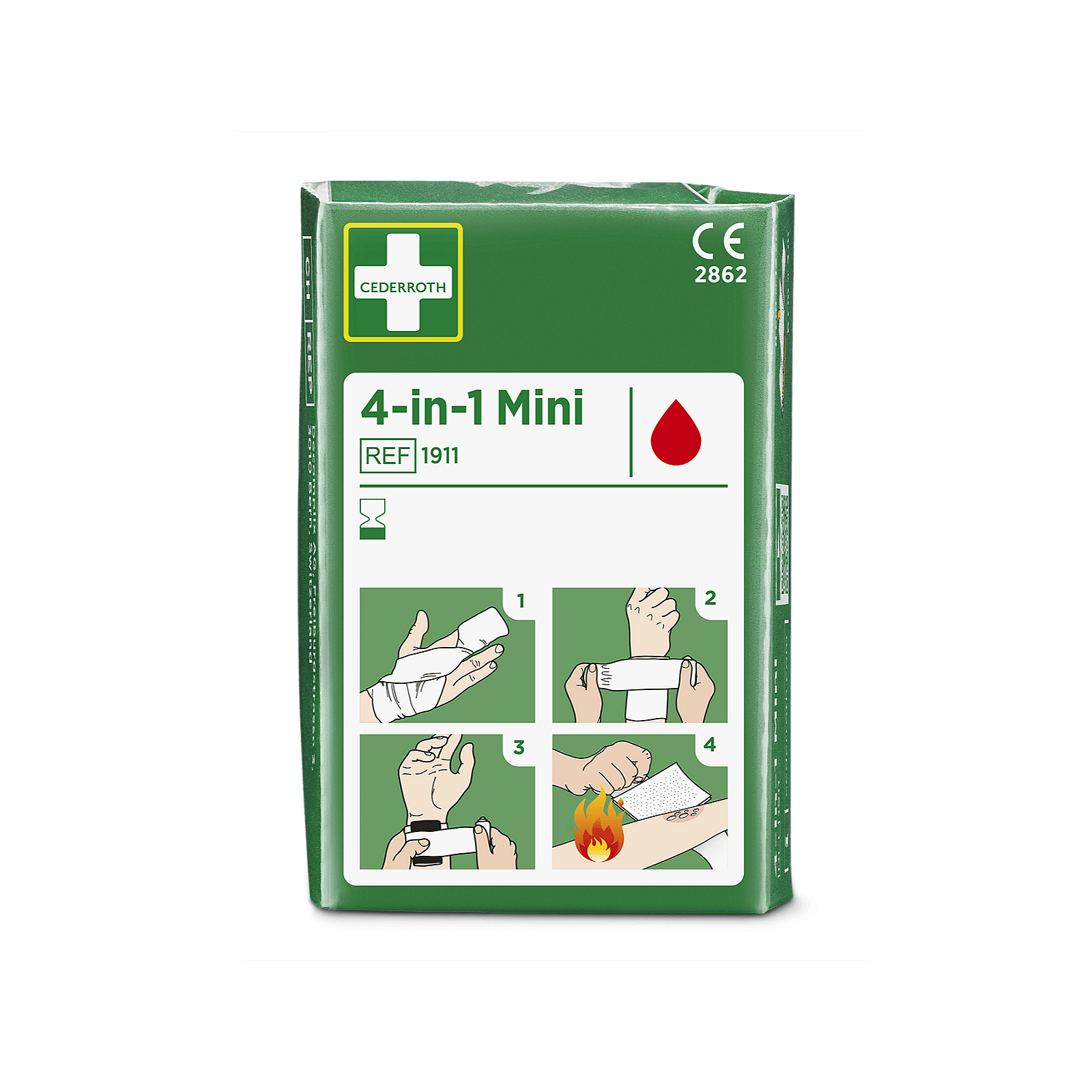 Cederroth 4-in-1 Mini Bloodstopper Refill