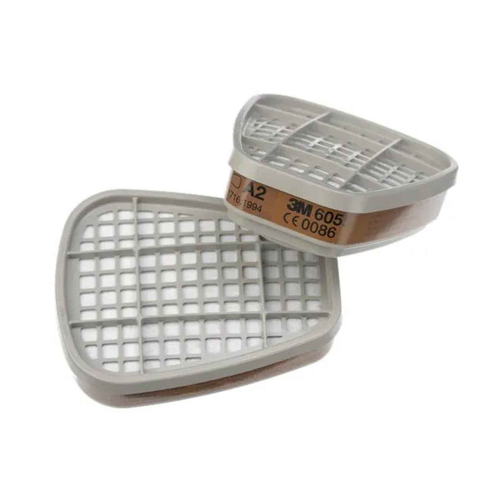 3M 6055 filterpatron gass/damp A2, hel og halvmaske (4 par)