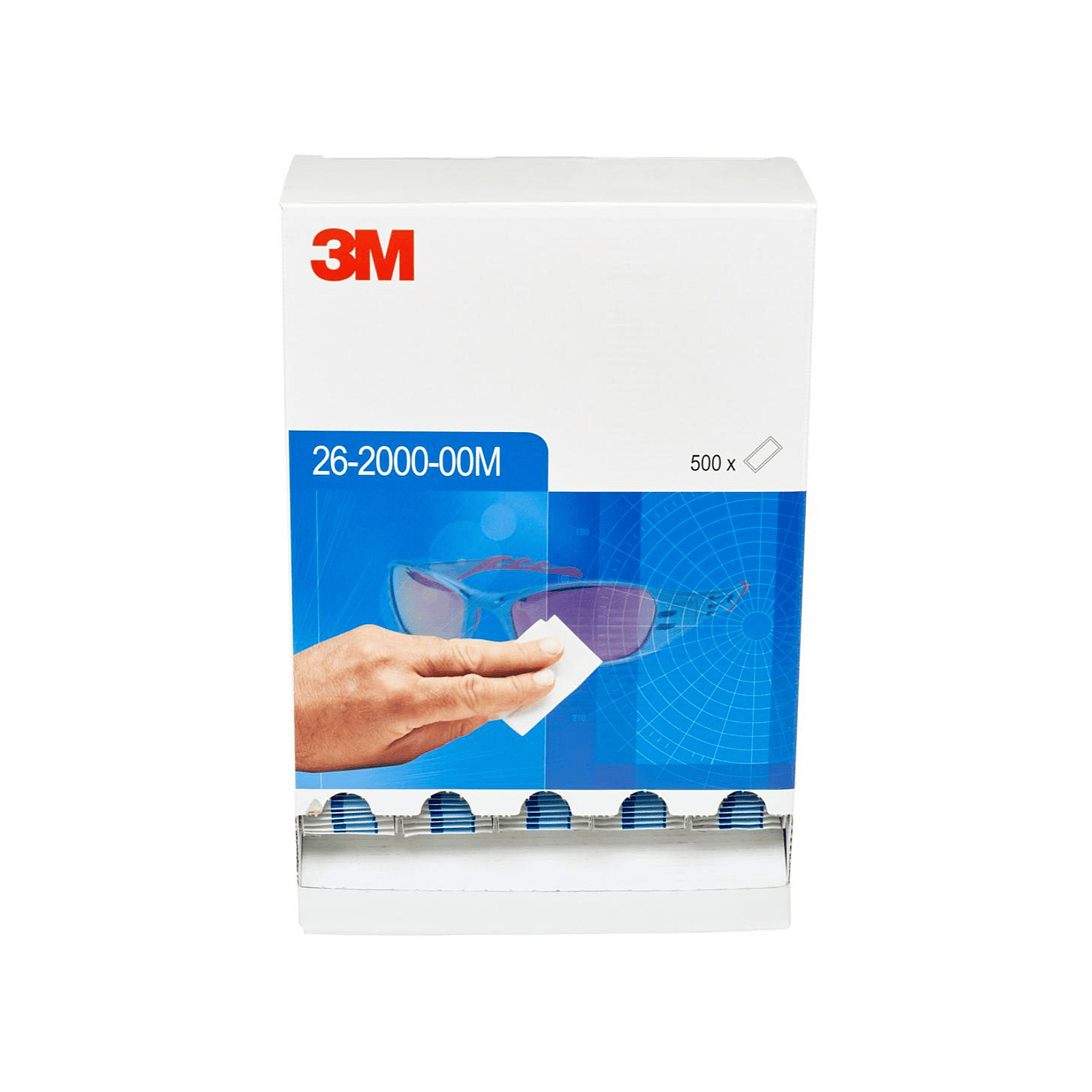 3M Dispenser for linsekluter til engangsbruk, 500 stk