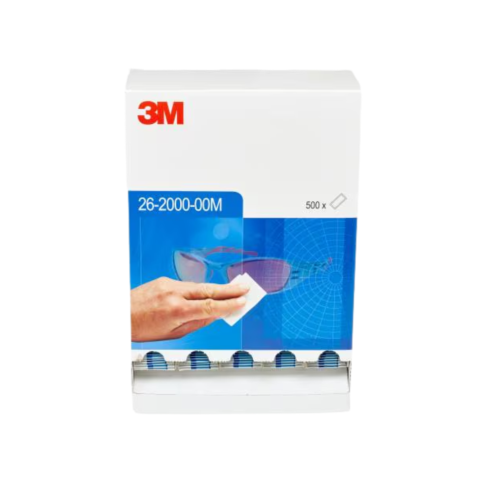 3M Dispenser for linsekluter til engangsbruk, 500 stk