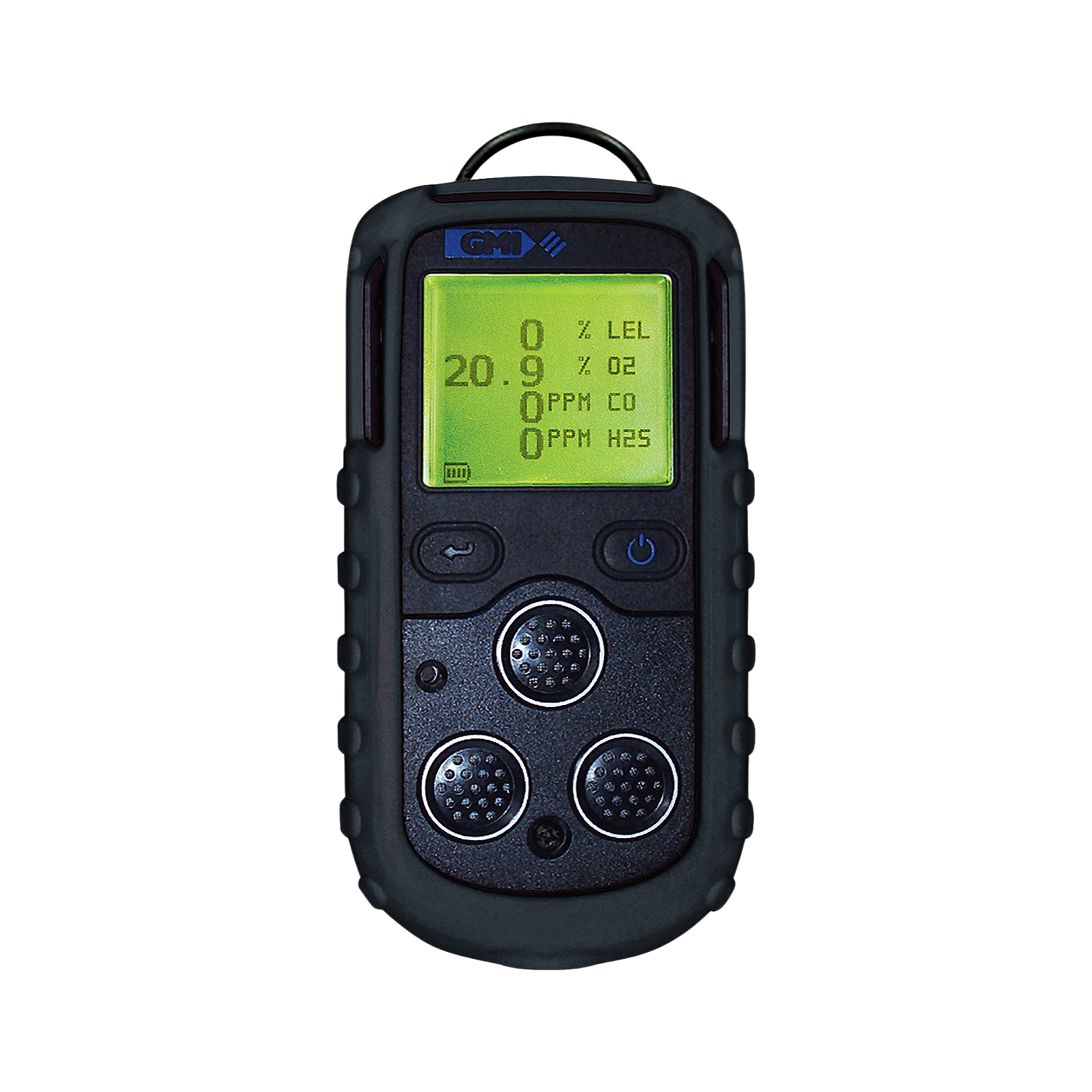 PS200 Gassmåler  O2, CO og H2S for arbeid i kummer