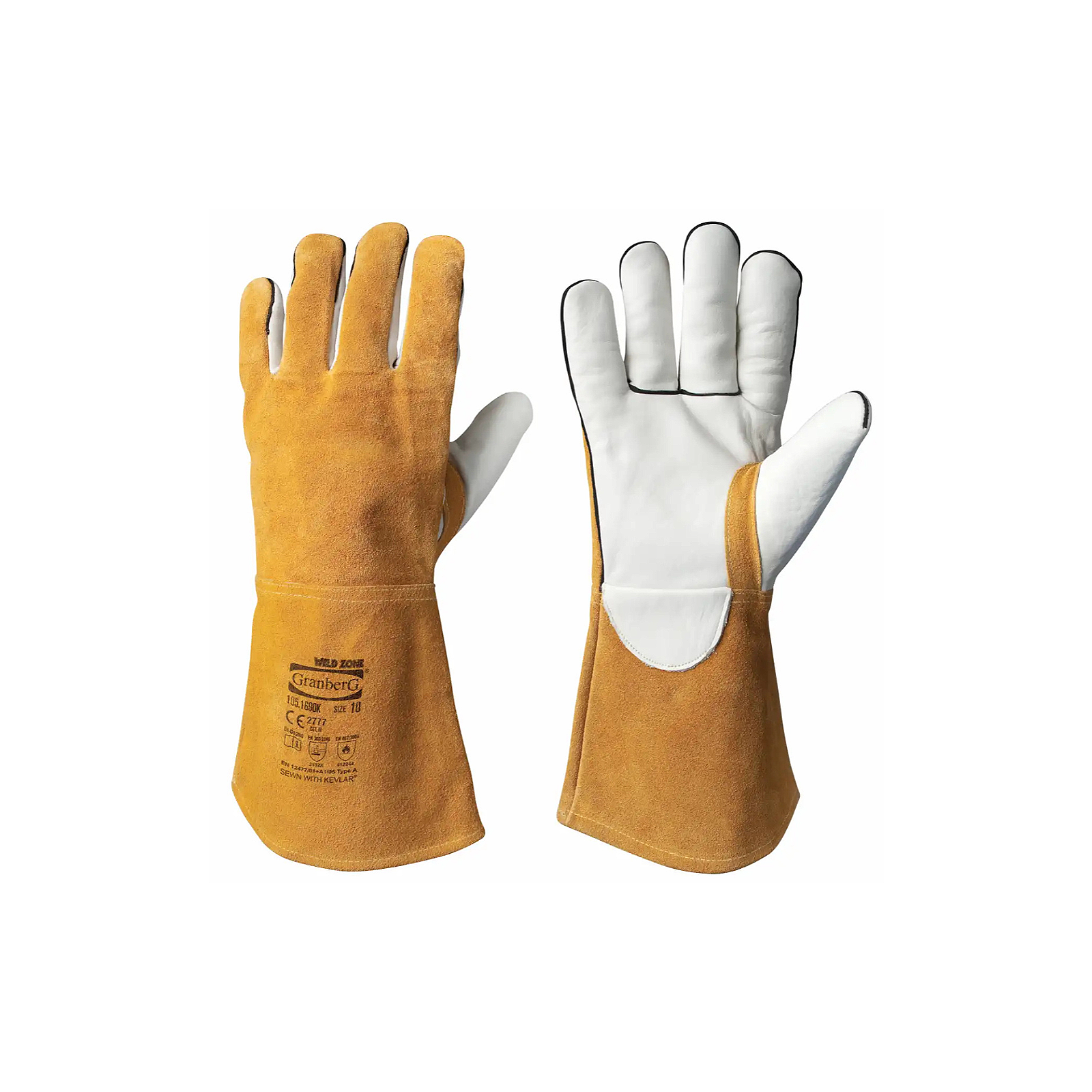Granberg 1690K-A Sveisehanske, Oksenarvskinn